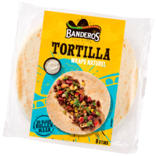 Banderos tortilla wraps